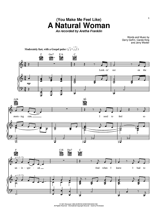 (You Make Me Feel Like) A Natural Woman