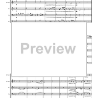 Quintet No. 3, Op. 7 - Score