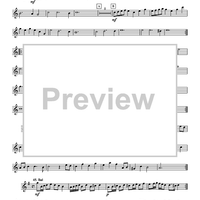 Fünffstimmigter blasender Music - B-flat Trumpet 1