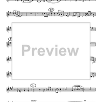 Just a Closer Walk With Thee - Clarinet 3 in B-flat (op. Alto Cl.)