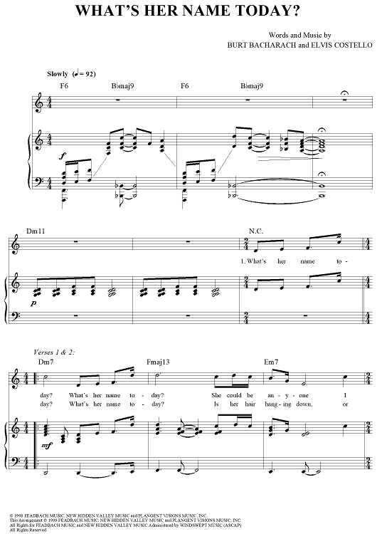 What's Her Name Today