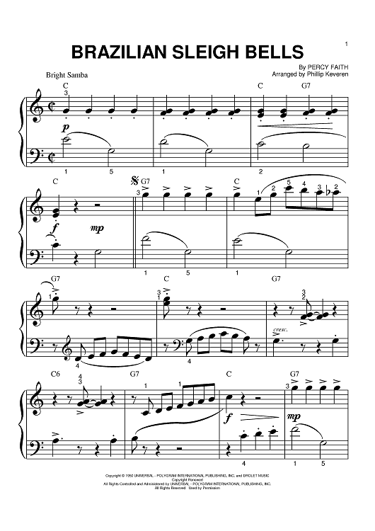 Brazilian Sleigh Bells