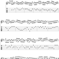 Partita no. 1 in B minor: Eighth Movement