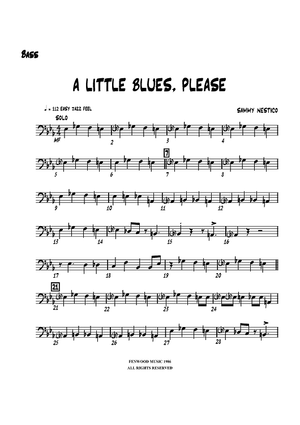 A Little Blues, Please - Bass