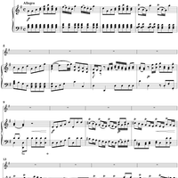 Flute Concerto in G Major - Piano