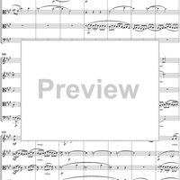 String Quintet No. 1 in A Major, Op. 18 - Score