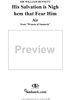 Woman of Samaria, "His salvation is nigh them that fear him"