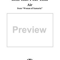 Woman of Samaria, "His salvation is nigh them that fear him"