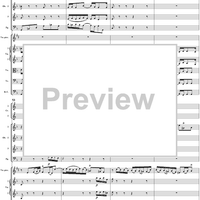 Brandenburg Concerto No. 1: Allegro - Score