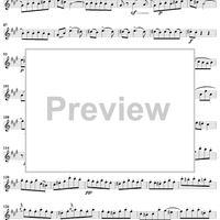 String Quintet No. 1 in A Major, Op. 18 - Violin 1