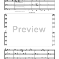 A Cello Christmas for Cello Quartet - Score