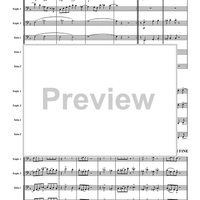 When the Saints Go Marchin' In - Score