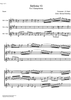 Three Part Sinfonia No.13 BWV 799 a minor - Score