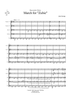 March for "Zubie" - Score