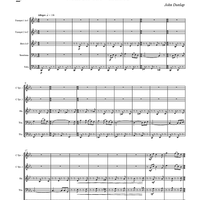 March for "Zubie" - Score