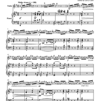 Perpetuum Mobile - from Suite No. 3, Op. 34, No. 5