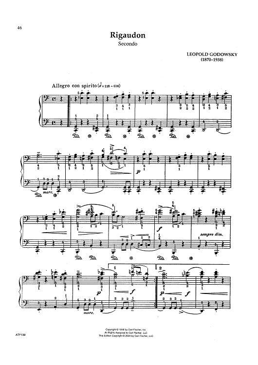 Rigaudon - from Seven Ancient Dances