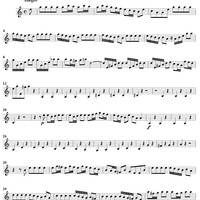 Violin Concerto in A Minor - Violin 3