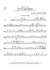 Two Canzonets - from Morley's "Two Canzonets to Four Voices" (1597) - Trombone 2