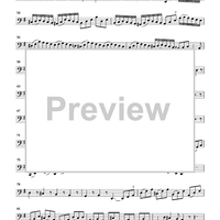 Brandenburg Concerto No. 6 - for Cello Sextet - Cello 5