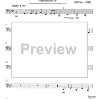 My heart to thee now makes its plea - Trombone 3