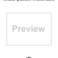 Grand Quatuor Concertante, Op. 53, No. 2 - Flute 1