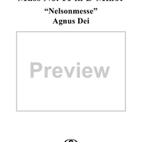 Mass No. 11 in D Minor, "Nelsonmesse": Agnus Dei