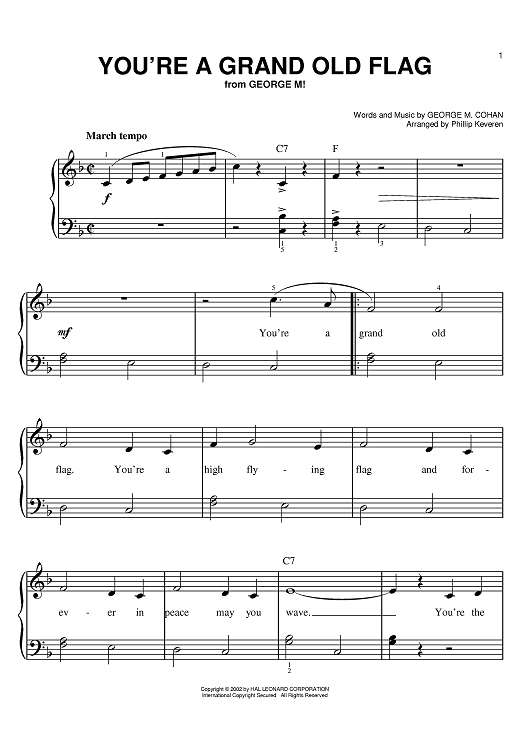 You're A Grand Old Flag