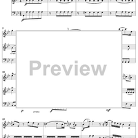 Trio in G Major Op. 3, No. 1 - Score