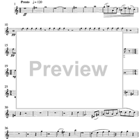 Quartet No. 1 - E-flat Baritone Saxophone