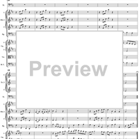 Orchestral Suite No. 4 in D Major - Score