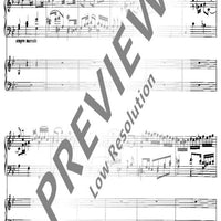 Organ Concerto No. 3 G Minor - Organ Score