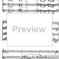 Quartet (Clarinet quartet) Op.26 - Score