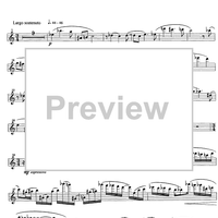 Preludio, Aria e Finale - Flute