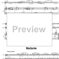 Concertino à cinq - Score