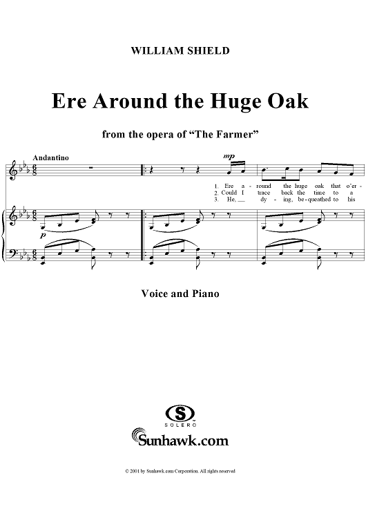 Ere around the huge oak