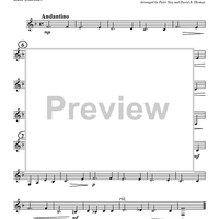 Arioso from "Cantata No. 156" - Bass Clarinet