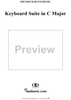 Keyboard Suite in C Major (B227)