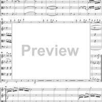 String Quintet No. 1 in B-Flat Major, K174 - Score