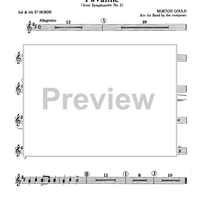 Pavanne (from Symphonette No. 2) - Horns 3 & 4 in Eb