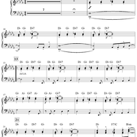 Battle Hymn of the Republic - Piano