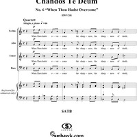 Chandos Te Deum in B-flat Major, HWV281: No. 6, When Thou Hadst Overcome