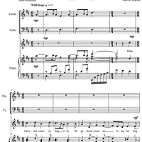 Carol for Christmas 2020 - Vocal Score