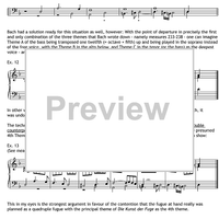 Fugue a Quattro Sogetti BWV 1080/19 - Preface