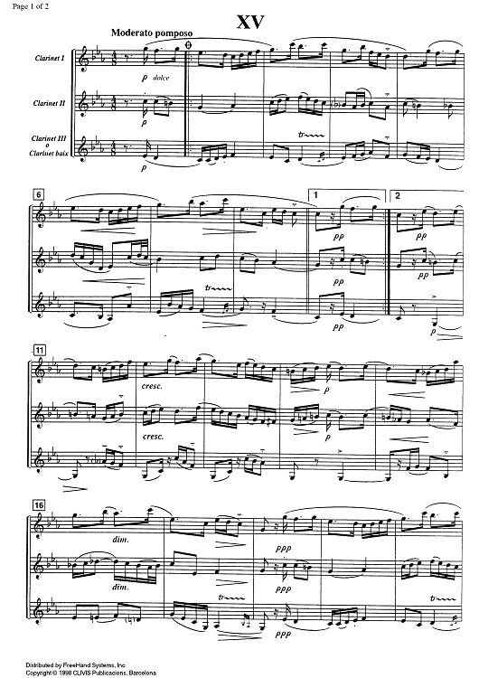 Miniatura No.15 - Score