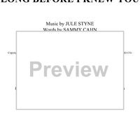 Long Before I Knew You