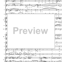 Mass No. 4 in G Major (BWV236) - Full Score
