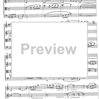 String quartet No. 3 - Score