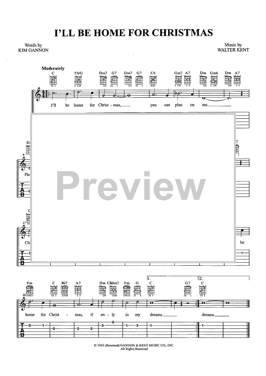 I'll Be Home For Christmas