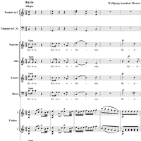 Missa (Spaur-Messe) from Mass (Missa Brevis) No. 12 in C Major, K258